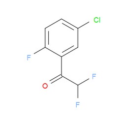 Aobchem&nbsp;1-(5-Chloro-2-fluorophenyl)-2 2-difluoroethanone | ≥95% | CAS 2092202-00-9 | C8H4ClF3O | 1g