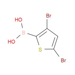 Aobchem&nbsp;(3 5-Dibromothiophen-2-yl)boronic acid | ≥97% | CAS 1095177-31-3 | C4H3BBr2O2S | 1g