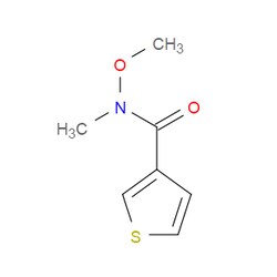 Aobchem&nbsp;N-Methoxy-N-methyl-3-thiophenecarboxamide | ≥95% | CAS 357405-56-2 | C7H9NO2S | 1g