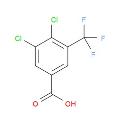 Aobchem&nbsp;3 4-Dichloro-5-(trifluoromethyl)benzoic acid | ≥95% | CAS 1706458-41-4 | C8H3Cl2F3O2 | 10g
