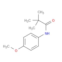 Aobchem&nbsp;N-(4-methoxyphenyl)pivalamide | ≥95% | CAS 56619-94-4 | C12H17NO2 | 10g