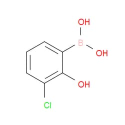 Aobchem&nbsp;3-Chloro-2-hydroxyphenylboronic acid | ≥97% | CAS 951655-50-8 | C6H6BClO3 | 5g