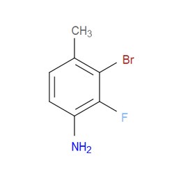 Aobchem&nbsp;3-Bromo-2-fluoro-4-methylbenzenamine | ≥95% | CAS 1511038-65-5 | C7H7BrFN | 250mg