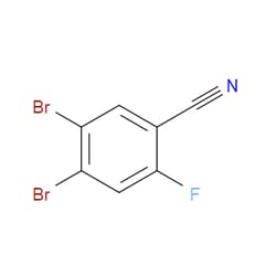 Aobchem&nbsp;4 5-Dibromo-2-fluorobenzonitrile | ≥97% | CAS 1804932-62-4 | C7H2Br2FN | 500mg