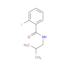 Aobchem&nbsp;2-Fluoro-N-(2-methylpropyl)benzamide | ≥95% | CAS 330469-13-1 | C11H14FNO | 1g