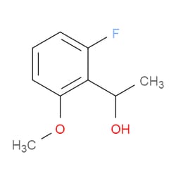 Aobchem&nbsp;1-(2-Fluoro-6-methoxyphenyl)ethanol | ≥95% | CAS 120484-49-3 | C9H11FO2 | 250mg