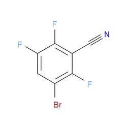 Aobchem&nbsp;3-Bromo-2 5 6-trifluorobenzonitrile | ≥95% | CAS 485318-78-3 | C7HBrF3N | 250mg