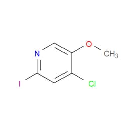 Aobchem&nbsp;4-Chloro-2-iodo-5-methoxypyridine | ≥95% | CAS 1261598-84-8 | C6H5ClINO | 500mg