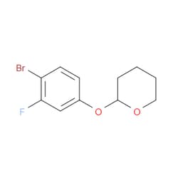 Aobchem&nbsp;2H-Pyran  2-(4-bromo-3-fluorophenoxy)tetrahydro- | ≥95% | CAS 485832-11-9 | C11H12BrFO2 | 5g