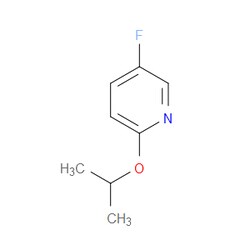 Aobchem&nbsp;5-Fluoro-2-propan-2-yloxypyridine | ≥95% | CAS 1305322-99-9 | C8H10FNO | 500mg