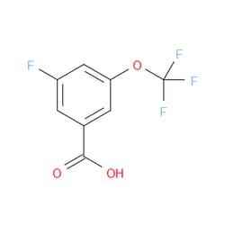 Aobchem&nbsp;3-Fluoro-5-(trifluoromethoxy)benzoic acid | ≥97% | CAS 1242258-49-6 | C8H4F4O3 | 5g