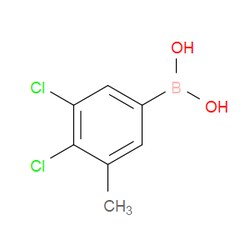 Aobchem&nbsp;3 4-Dichloro-5-methylphenylboronic acid | ≥95% | CAS 1772622-45-3 | C7H7BCl2O2 | 250mg