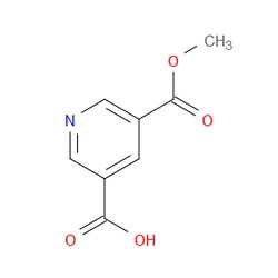 Aobchem&nbsp;5-(Methoxycarbonyl)nicotinic acid | ≥95% | CAS 5027-65-6 | C8H7NO4 | 250mg