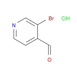 Aobchem&nbsp;3-Bromo-4-pyridinecarboxaldehyde hydrochloroide | ≥97% | CAS 1449008-16-5 | C6H5BrClNO | 1g