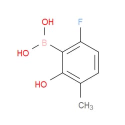 Aobchem&nbsp;6-Fluoro-2-hydroxy-3-methylphenylboronic acid | ≥95% | CAS 2121513-74-2 | C7H8BFO3 | 1g
