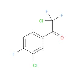 Aobchem&nbsp;2-Chloro-1-(3-chloro-4-fluorophenyl)-2 2-difluoroethanone | ≥97% | CAS 1352215-03-2 | C8H3Cl2F3O | 10g
