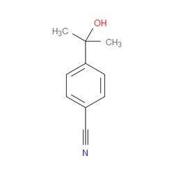 Aobchem&nbsp;4-(1-Hydroxy-1-methylethyl)benzonitrile | ≥97% | CAS 77802-22-3 | C10H11NO | 5g
