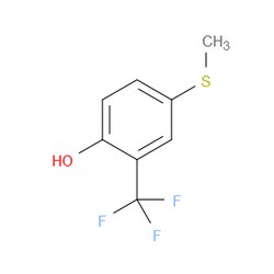 Aobchem&nbsp;4-(Methylthio)-2-(trifluoromethyl)phenol | ≥95% | CAS 85092-98-4 | C8H7F3OS | 5g