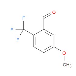 Aobchem&nbsp;5-Methoxy-2-trifluoromethylbenzaldehyde | ≥97% | CAS 944905-42-4 | C9H7F3O2 | 10g