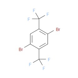 Aobchem&nbsp;2 5-Bis(trifluoromethyl)-1 4-dibromobenzene | ≥97% | CAS 2375-96-4 | C8H2Br2F6 | 1g