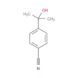 Aobchem&nbsp;4-(1-Hydroxy-1-methylethyl)benzonitrile | ≥97% | CAS 77802-22-3 | C10H11NO | 1g