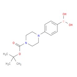 Aobchem&nbsp;4-(4-BOC-Piperazino)phenylboronic acid | ≥95% | CAS 457613-78-4 | C15H23BN2O4 | 10g