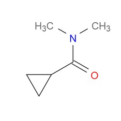 Aobchem&nbsp;N N-Dimethylcyclopropanecarboxamide | ≥95% | CAS 17696-23-0 | C6H11NO | 5g