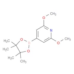 Aobchem&nbsp;2 6-Dimethoxypyridine-4-boronic acid  pinacol ester | ≥95% | CAS 1150561-54-8 | C13H20BNO4 | 1g