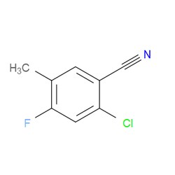 Aobchem&nbsp;Benzonitrile  2-chloro-4-fluoro-5-methyl- | ≥95% | CAS 924626-79-9 | C8H5ClFN | 500mg