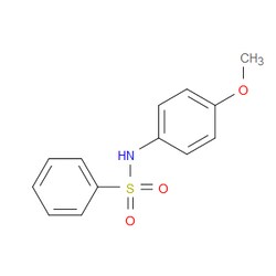 Aobchem&nbsp;N-(4-Methoxyphenyl)benzenesulfonamide | ≥95% | CAS 7471-26-3 | C13H13NO3S | 5g