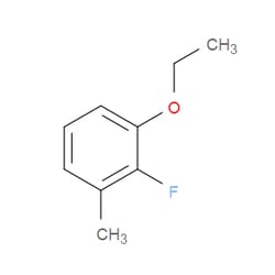Aobchem&nbsp;1-Ethoxy-2-fluoro-3-methylbenzene | ≥97% | CAS 1698630-04-4 | C9H11FO | 250mg