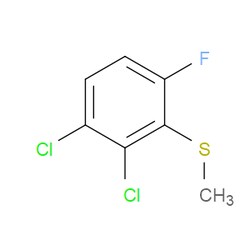 Aobchem&nbsp;(2 3-Dichloro-6-fluorophenyl)(methyl)sulfane | ≥97% | CAS 1803820-09-8 | C7H5Cl2FS | 500mg