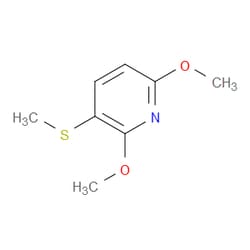 Aobchem&nbsp;2 6-Dimethoxy-3-(methylsulfanyl)pyridine | ≥97% | CAS 1826110-21-7 | C8H11NO2S | 5g