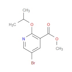 Aobchem&nbsp;Methyl 5-bromo-2-propan-2-yloxypyridine-3-carboxylate | ≥97% | CAS 1781982-05-5 | C10H12BrNO3 | 5g