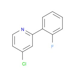 Aobchem&nbsp;4-Chloro-2-(2-fluorophenyl)pyridine | ≥95% | CAS 918530-84-4 | C11H7ClFN | 1g