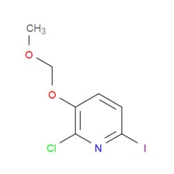 Aobchem&nbsp;2-Chloro-6-iodo-3-(methoxymethoxy)pyridine | ≥95% | CAS 199168-10-0 | C7H7ClINO2 | 500mg