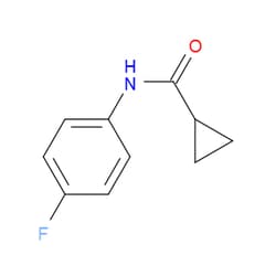 Aobchem&nbsp;N-(4-Fluorophenyl)cyclopropanecarboxamide | ≥95% | CAS 2354-89-4 | C10H10FNO | 1g