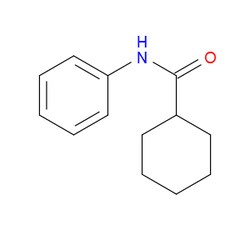 Aobchem&nbsp;N-Phenylcyclohexanecarboxamide | ≥95% | CAS 2719-26-8 | C13H17NO | 500mg