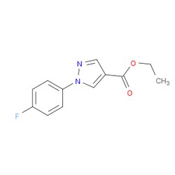 Aobchem&nbsp;1H-Pyrazole-4-carboxylic acid  1-(4-fluorophenyl)-  ethyl ester | ≥97% | CAS 138907-73-0 | C12H11FN2O2 | 500mg