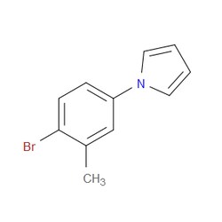 Aobchem&nbsp;1-(4-Bromo-3-methylphenyl)-1H-pyrrole | ≥97% | CAS 383137-72-2 | C11H10BrN | 1g