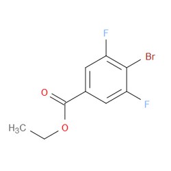 Aobchem&nbsp;Ethyl 4-bromo-3 5-difluorobenzoate | ≥97% | CAS 1562995-70-3 | C9H7BrF2O2 | 1g