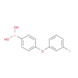 Aobchem&nbsp;4-(3-Fluorophenoxy)phenylboronic acid | ≥95% | CAS 1029438-36-5 | C12H10BFO3 | 1g