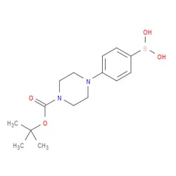 Aobchem&nbsp;4-(4-BOC-Piperazino)phenylboronic acid | ≥95% | CAS 457613-78-4 | C15H23BN2O4 | 1g