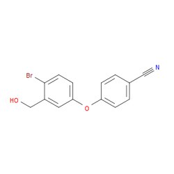 Aobchem&nbsp;4-[4-Bromo-3-(hydroxymethyl)phenoxy]benzonitrile | ≥95% | CAS 906673-45-8 | C14H10BrNO2 | 5g