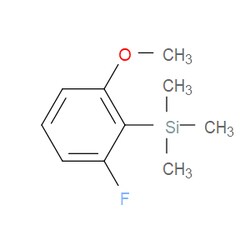 Aobchem&nbsp;(2-Fluoro-6-methoxyphenyl)trimethylsilane | ≥97% | CAS 2183971-82-4 | C10H15FOSi | 1g