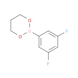 Aobchem&nbsp;2-(3 5-Difluorophenyl)-1 3 2-dioxaborinane | ≥97% | CAS 684648-47-3 | C9H9BF2O2 | 10g
