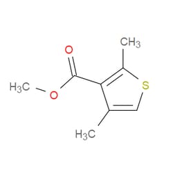 Aobchem&nbsp;Methyl 2 4-dimethylthiophene-3-carboxylate | ≥97% | CAS 1195590-21-6 | C8H10O2S | 500mg