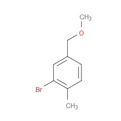 Aobchem&nbsp;2-Bromo-4-(methoxymethyl)-1-methylbenzene | ≥95% | CAS 1897510-17-6 | C9H11BrO | 1g