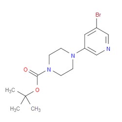 Aobchem&nbsp;4-(5-Bromo-3-pyridinyl)-1-piperazinecarboxylic acid tert-butyl ester | ≥95% | CAS 412348-60-8 | C14H20BrN3O2 | 10g