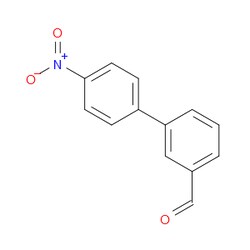 Aobchem&nbsp;4 -Nitro-[1 1 -biphenyl]-3-carbaldehyde | ≥95% | CAS 66216-85-1 | C13H9NO3 | 5g